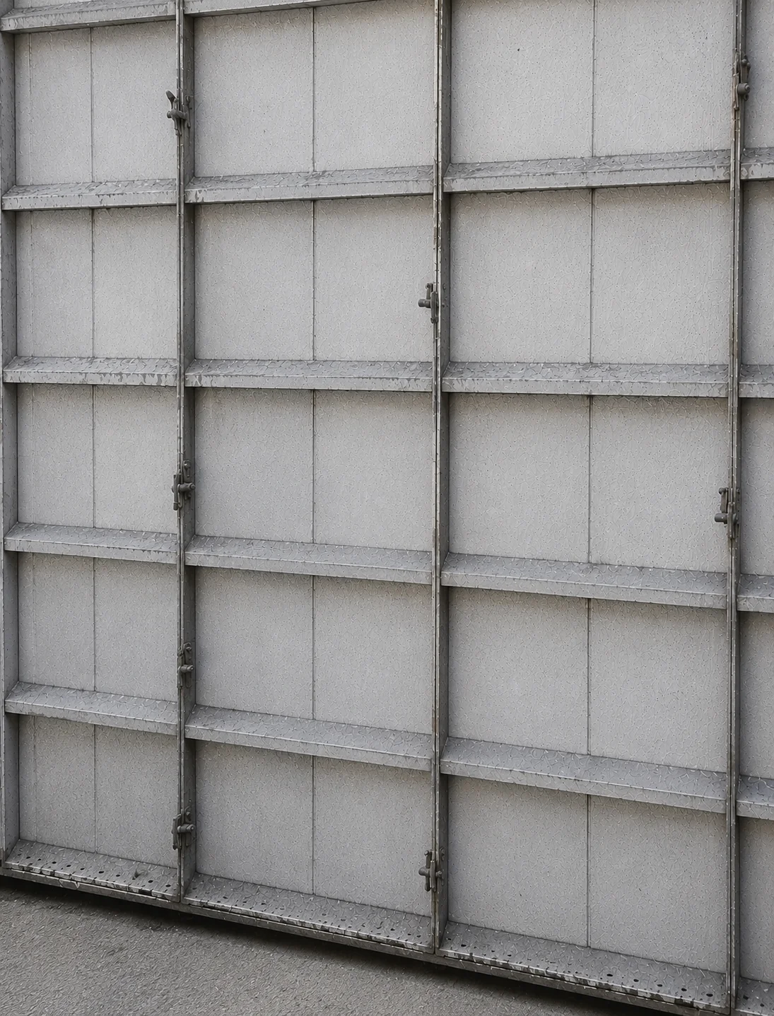 Aluform panel after chemical cleaning